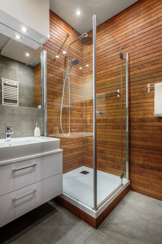 Modern Shower with Niche Storage